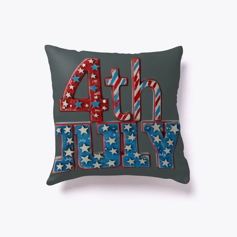 4th July Pillow